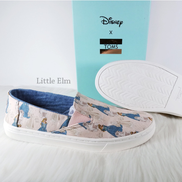 disney x toms pink sleeping beauty women's classics